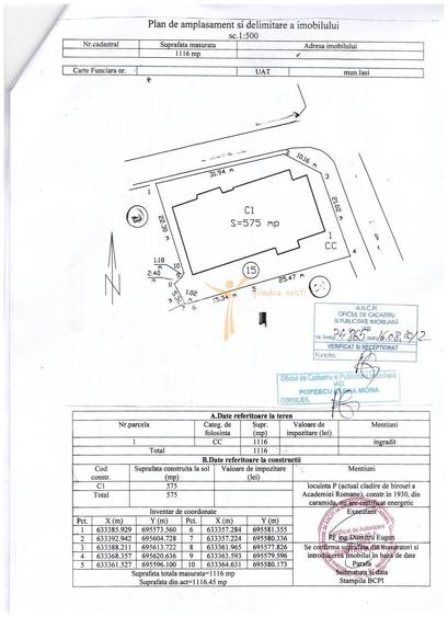 Spațiu comercial, de 604.26000976563 mp, în Copou