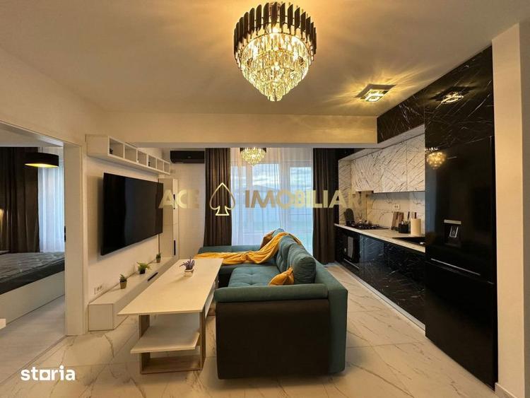 Apartament cu 3 camere, mobilat în Central
