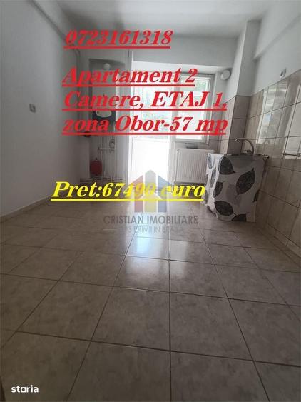 Apartament cu 2 camere decomandat în Obor