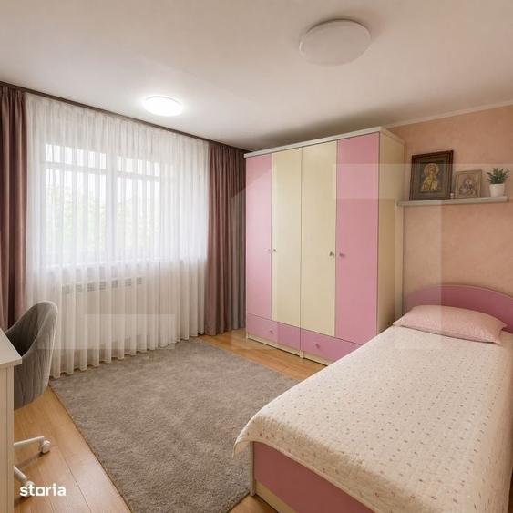 Apartament cu 3 camere decomandat în Central