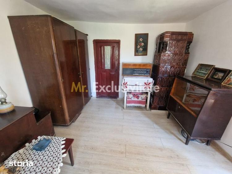 Casă cu 2 camere cu Teren 1150 Mp în Boțești