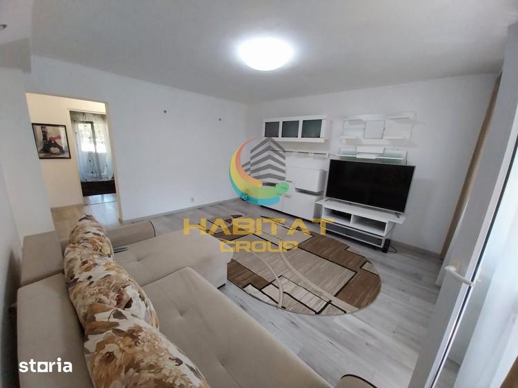 Apartament cu 2 camere semidecomandat, mobilat în Rahova