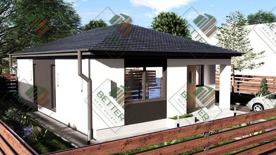 Casă individuală cu 3 camere cu Teren 350 Mp în Berceni