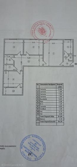 Apartament cu 4 camere semidecomandat în Drumul Taberei
