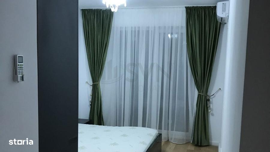 Apartament cu 3 camere semidecomandat în Aviației
