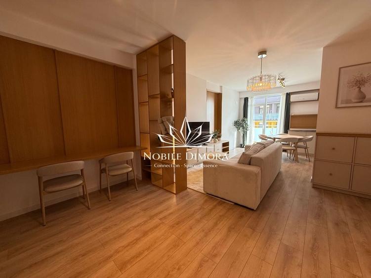 Apartament cu 2 camere semidecomandat, mobilat în Take Ionescu