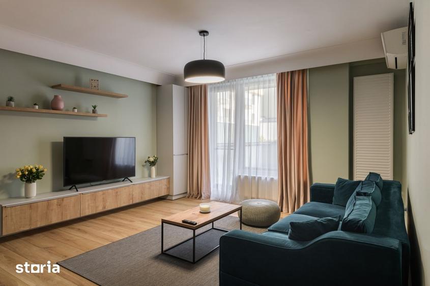 Apartament cu 2 camere, mobilat în Plopilor