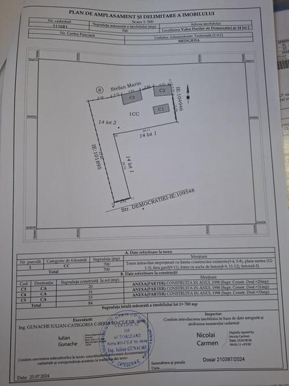 Spațiu comercial, în Valea Dacilor