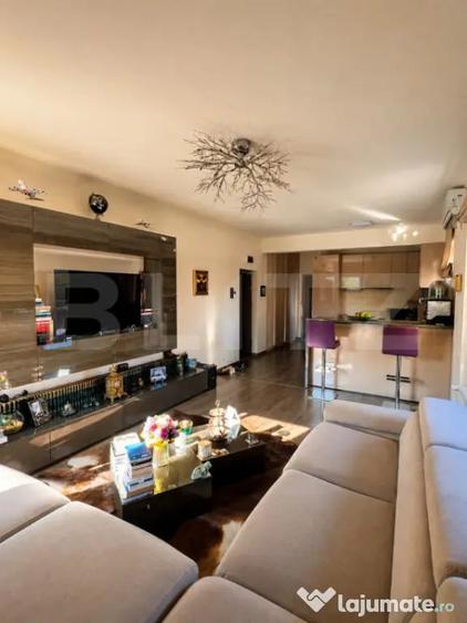 Apartament cu 2 camere semidecomandat în Borhanci