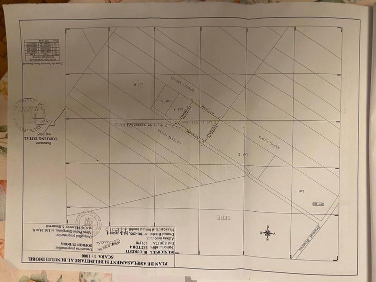 Teren Construcții intravilan de 1174 mp, în Metalurgiei