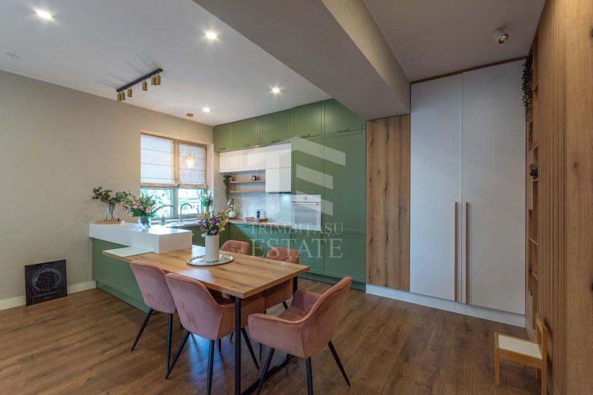 Apartament cu 3 camere decomandat, mobilat în Domenii