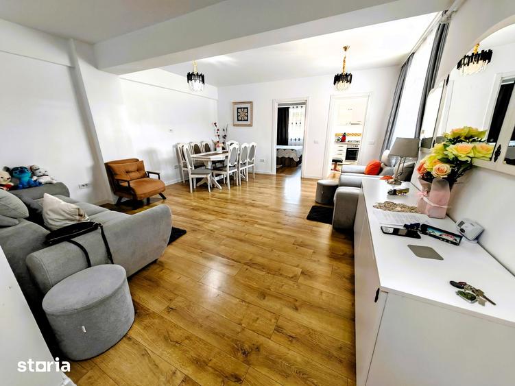 Apartament cu 3 camere, mobilat în Nord