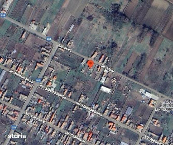 Casă cu 2 camere cu Teren 842 Mp în Ciupercenii Noi