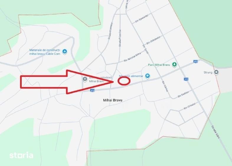 Casă cu 3 camere cu Teren 527 Mp în Mihai Bravu
