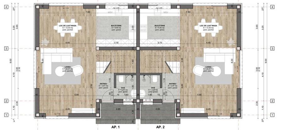 Casă cu 4 camere cu Teren 300 Mp în Central