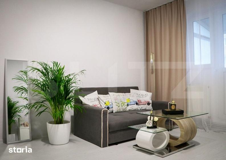 Apartament cu 2 camere semidecomandat în Micro 4