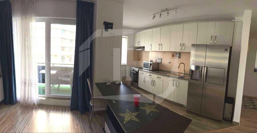 Apartament cu 2 camere semidecomandat, mobilat în Mănăștur — fotografia 3