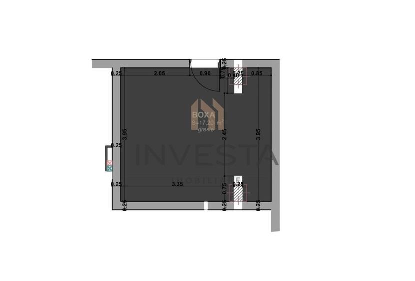 Apartament cu 2 camere semidecomandat în Europa