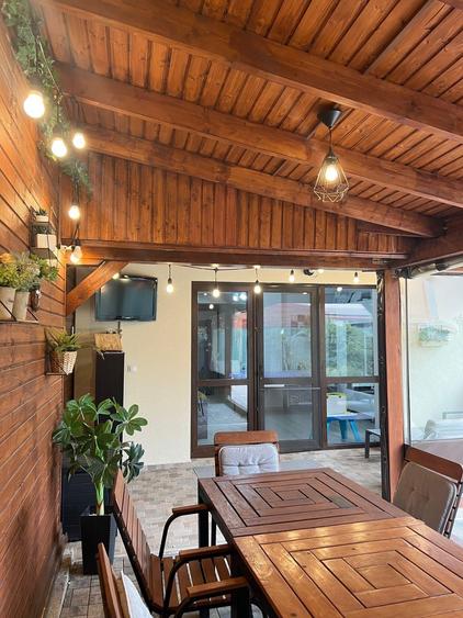 Duplex cu 4 camere cu Canalizare în Popești-Leordeni