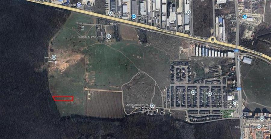 Teren agricol intravilan de 5000 mp, în Nord-Vest