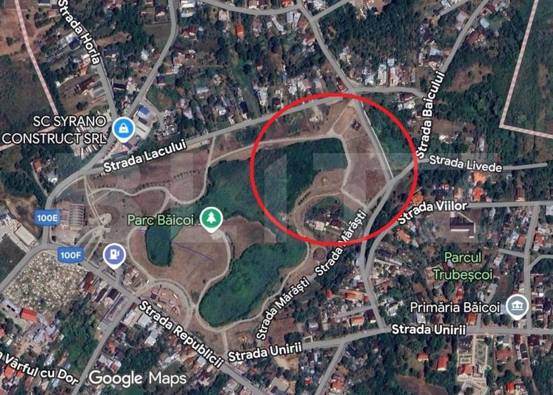 Teren Construcții intravilan de 3321 mp, în Băicoi