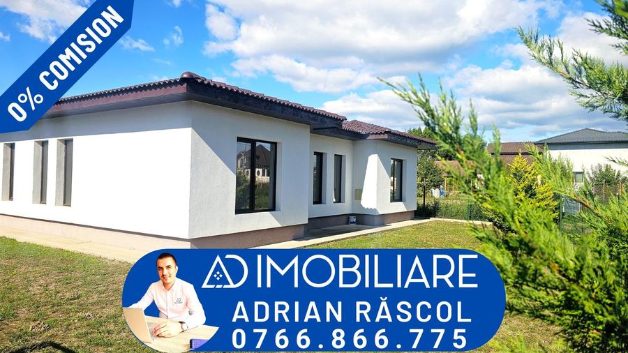 Casă individuală cu 4 camere cu Teren 500 Mp în 1 Mai