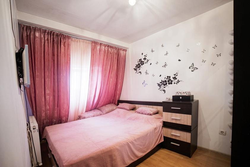 Apartament cu 3 camere decomandat, mobilat în Giurgiului
