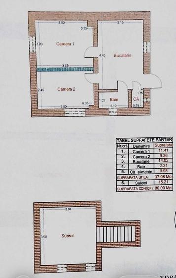 Apartament cu 2 camere decomandat în Aradul Nou