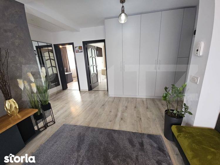Apartament cu 3 camere decomandat, mobilat în Valea Lupului