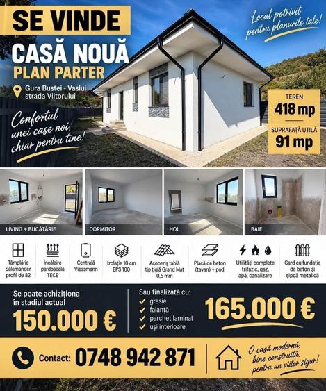 Casă cu 4 camere în Exterior Vest