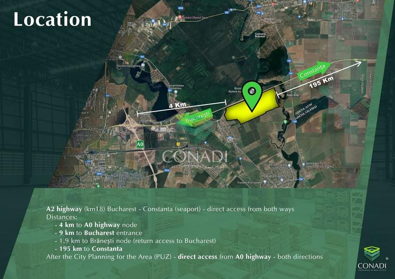 Teren Construcții intravilan de 1780000 mp, în Cernica
