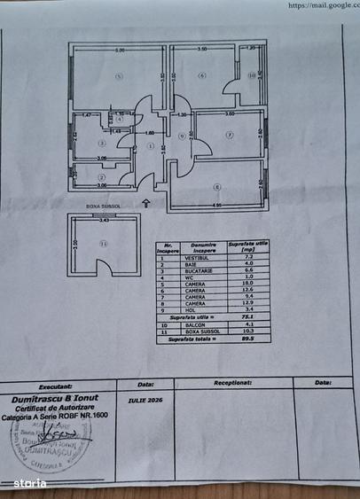 4 camere decomandat 2/4 metrou 1 Decembrie - 2