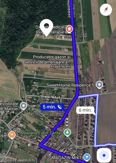 Teren Construcții intravilan de 503 mp, în Domnești