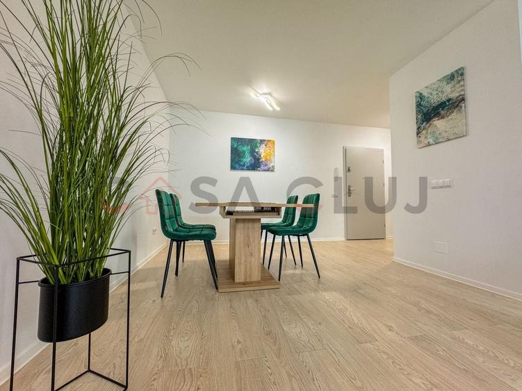 Apartament cu 2 camere semidecomandat, mobilat în Iris