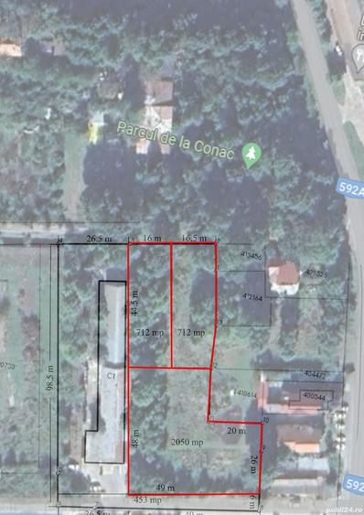 Teren de 3500 mp, în Sacoșu Turcesc