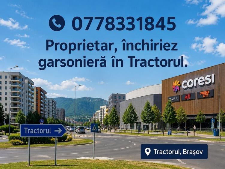 Garsonieră în Tractorul