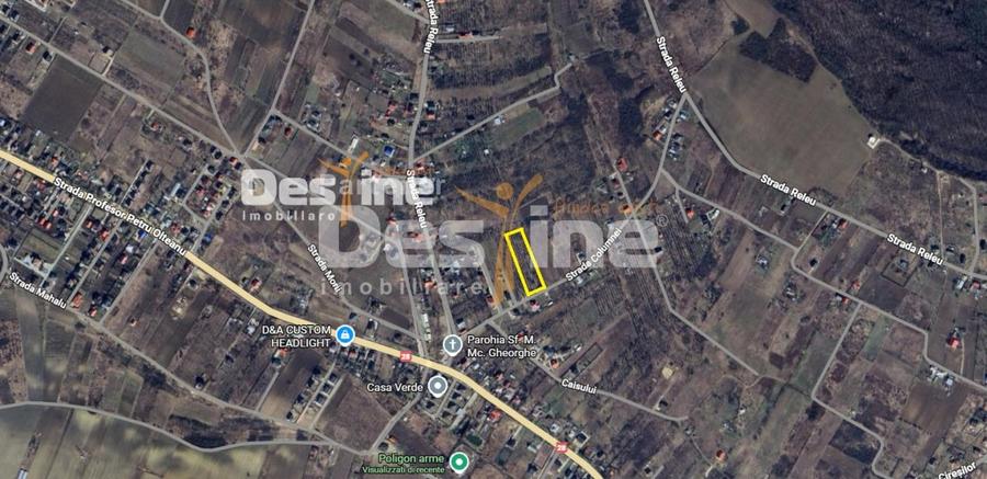 Teren Construcții intravilan de 3523 mp, în Tomești