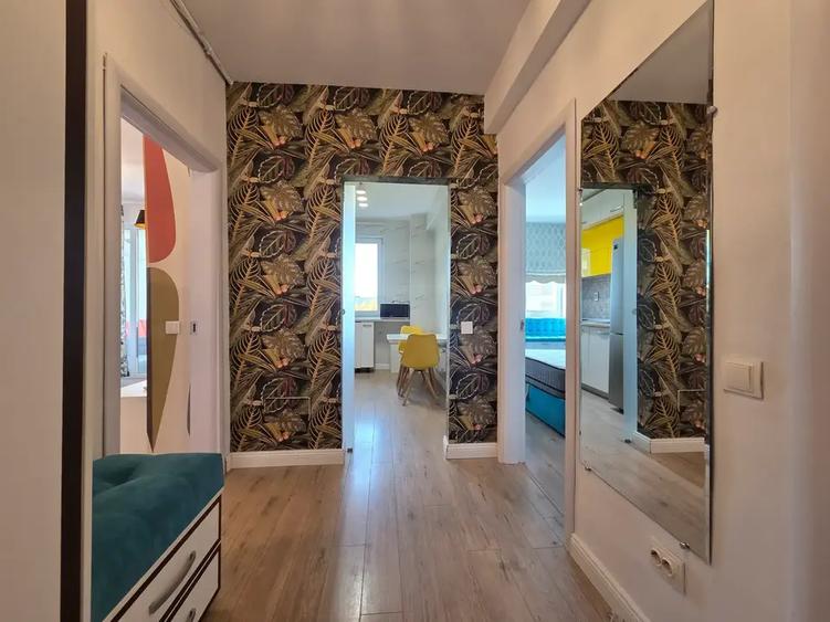 Apartament cu 2 camere decomandat, mobilat în Mihai Bravu