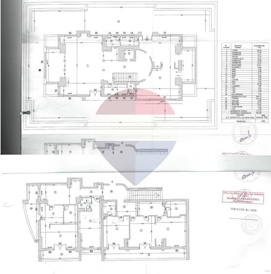 Penthouse cu 7 camere decomandat, mobilat în Grozăvești