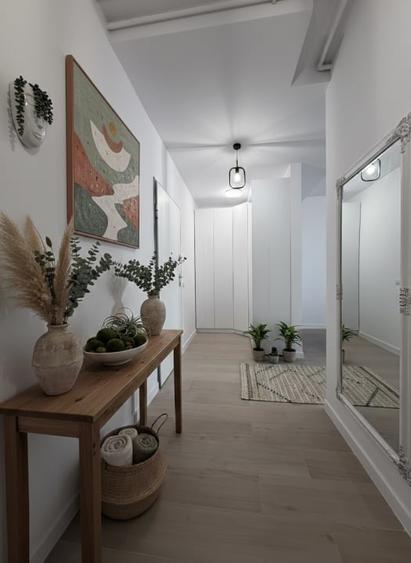 Apartament cu 2 camere semidecomandat, mobilat în Exterior Nord