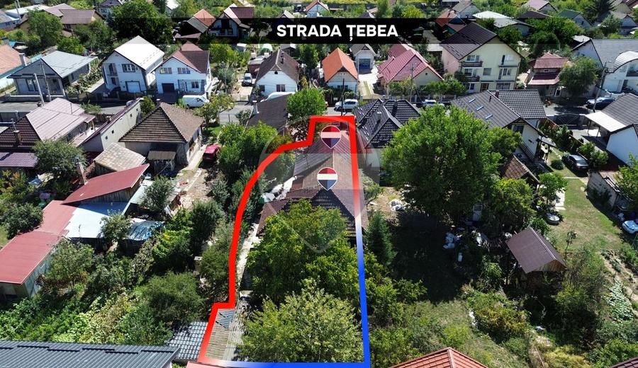 Casă individuală cu 4 camere cu Teren 491 Mp în Orașul Vechi