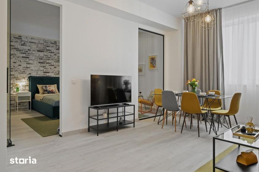 Apartament cu 3 camere, mobilat în Văcăresti