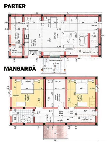Casă cu 4 camere decomandat cu Teren 1453 Mp în Biharia