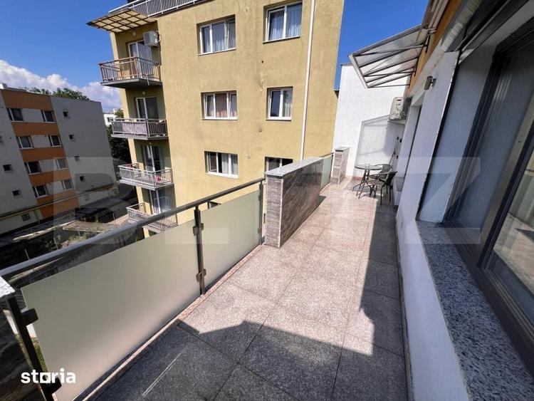 Apartament cu 2 camere semidecomandat în Plopilor