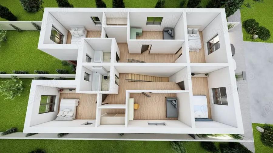 Casă cu 4 camere cu Teren 250 Mp în Săcălaz