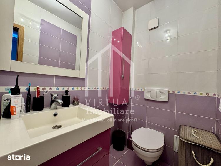 Apartament cu 3 camere, mobilat în Terezian