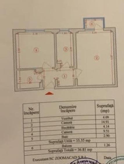 Apartament cu 2 camere semidecomandat în Drumul Taberei