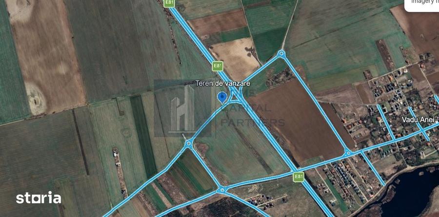 Teren intravilan 2.721 mp | Brane?ti Ilfov | Nod A2/E81 | UTR Lm1 - 3