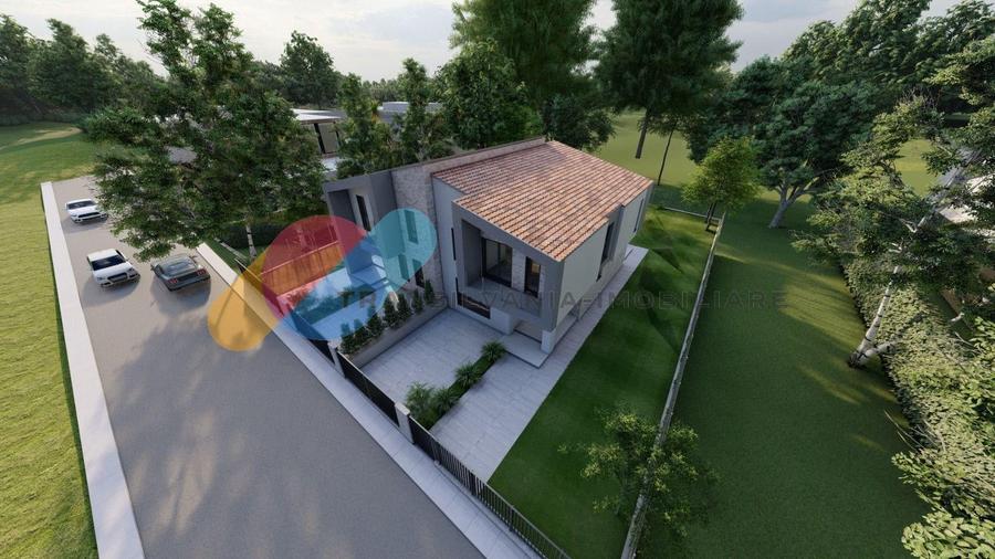Duplex cu 4 camere cu Canalizare în Chinteni
