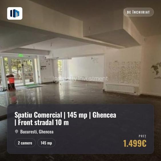 Spatiu Comercial | 145 mp | Ghencea | Front stradal 10 m